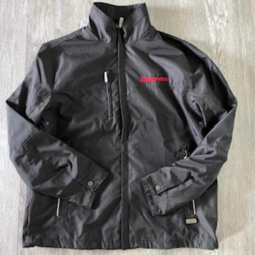 Choko Authentic Black Full Zip Snap-On Jacket Men's L/G